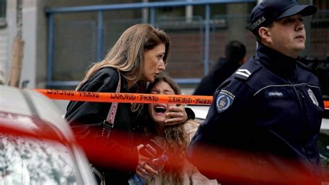 Teenage boy opens fire in school in Serbia capital